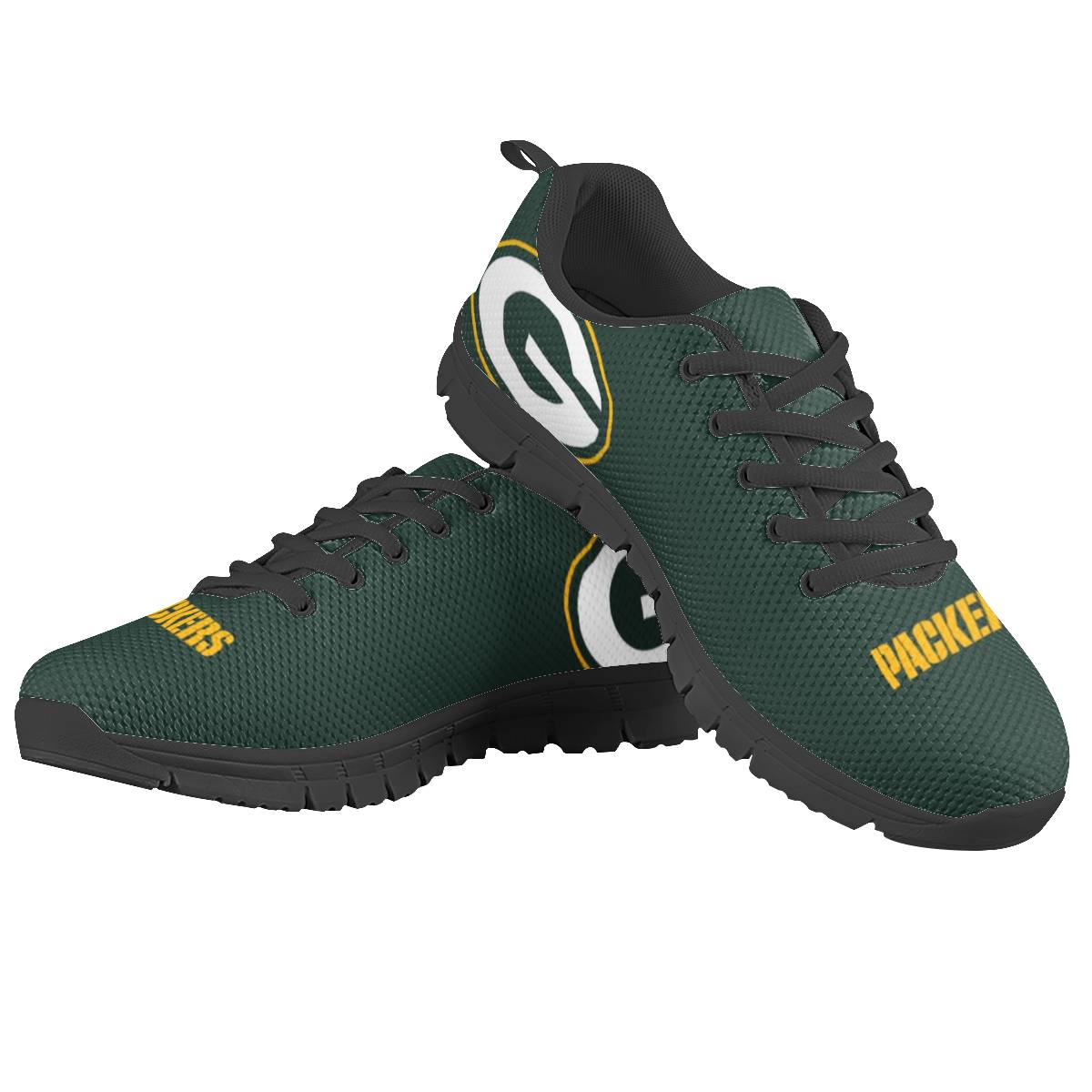 Men's Green Bay Packers AQ Running NFL Shoes 001